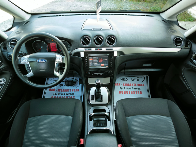 Ford Galaxy 2, 0-140k.c.ABTOMAT.HABИ.7места, F.LiFT, ЕВРО5В - автомобили, коли, обяви за нови и употребявани 9