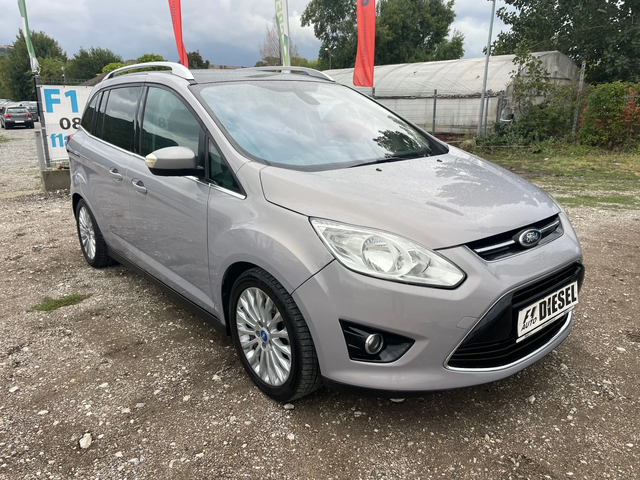 Ford Grand C-Max 1.6TDI-115-7m-PANORAMA-NAVI-ITALIA - автомобили, коли, обяви за нови и употребявани 2