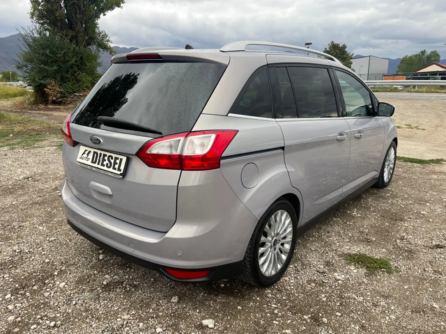 Ford Grand C-Max 1.6TDI-115-7m-PANORAMA-NAVI-ITALIA - автомобили, коли, обяви за нови и употребявани 7
