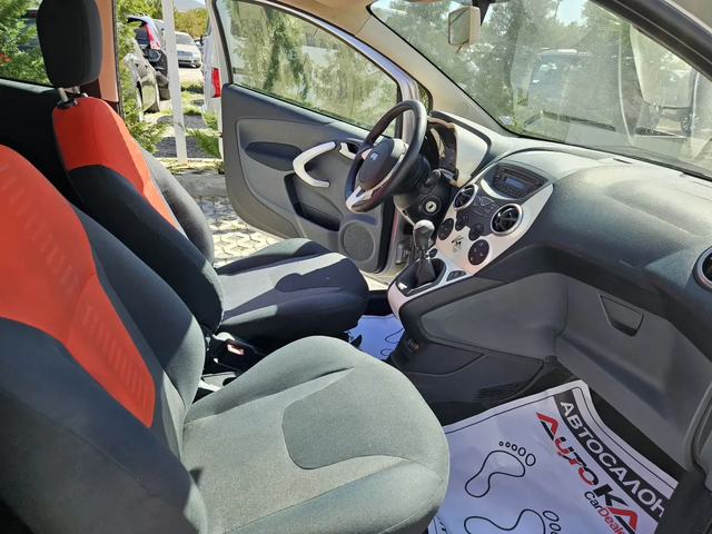 Ford Ka 1.2i-69кс= КЛИМАТРОНИК= 142.000КМ= ОБСЛУЖЕН! - автомобили, коли, обяви за нови и употребявани 13