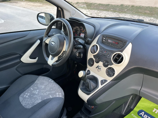 Ford Ka 1.3i 69кс  EURO 5 КЛИМАТИК - автомобили, коли, обяви за нови и употребявани 10
