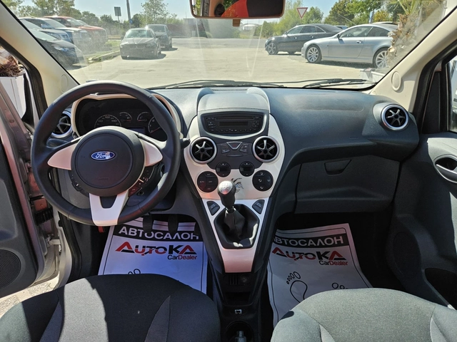 Ford Ka 1.2i-69кс= КЛИМАТРОНИК= 142.000КМ= ОБСЛУЖЕН! - автомобили, коли, обяви за нови и употребявани 11