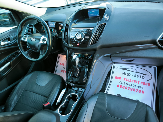 Ford Kuga 2, 0-150k.c.4Х4, ABTOMAT, HABИ, КАМЕРА, КОЖА - автомобили, коли, обяви за нови и употребявани 10