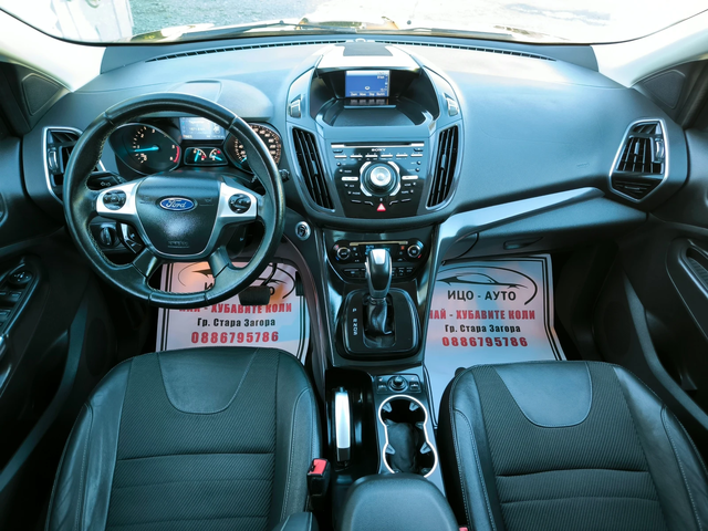Ford Kuga 2, 0-150k.c.4Х4, ABTOMAT, HABИ, КАМЕРА, КОЖА - автомобили, коли, обяви за нови и употребявани 9