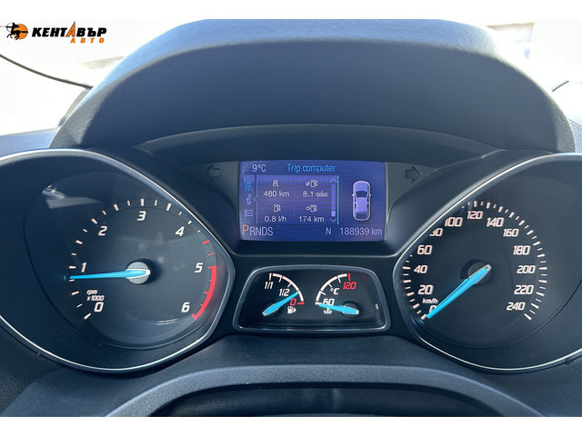 Ford Kuga Автоматик/4х4/ГАРАНЦИЯ ОТ КЕНТАВЪР - автомобили, коли, обяви за нови и употребявани 12