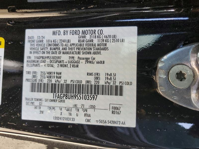 Ford Mustang 2.3L 4 REAR WHEEL DRIVE - автомобили, коли, обяви за нови и употребявани 13