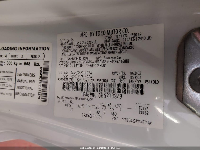 Ford Mustang 5.0L V-8 DOHC, VVT, 435HP Rear Wheel Drive - автомобили, коли, обяви за нови и употребявани 8