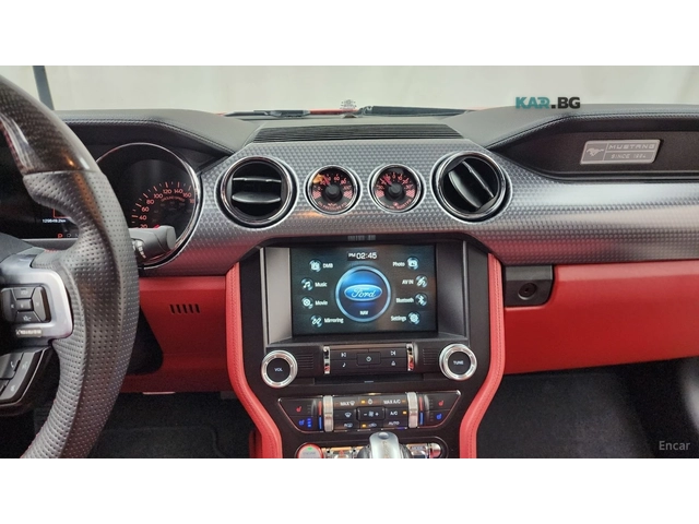 Ford Mustang 2.3* ПОДГРЕВ* ОБДУХВАНЕ* NAVI* КОЖА* - автомобили, коли, обяви за нови и употребявани 13