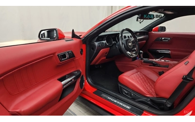 Ford Mustang 2.3* ПОДГРЕВ* ОБДУХВАНЕ* NAVI* КОЖА* - автомобили, коли, обяви за нови и употребявани 9