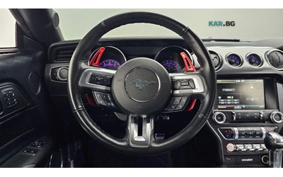 Ford Mustang 2.3* ПОДГРЕВ* ОБДУХВАНЕ* NAVI* КОЖА* CARBON - автомобили, коли, обяви за нови и употребявани 12
