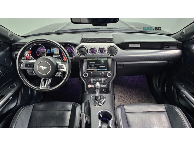 Ford Mustang 2.3* ПОДГРЕВ* ОБДУХВАНЕ* NAVI* КОЖА* CARBON - автомобили, коли, обяви за нови и употребявани 6