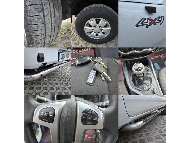 Ford Ranger 2.2TDCI-150кс= 6ск= DOUBLE CAB= КЛИМАТИК= CRUISE - автомобили, коли, обяви за нови и употребявани 16