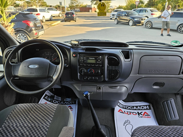 Ford Transit 2.0TDCI-125кс= КЛИМАТИК= ТОВАРОПЪТНИЧЕСКИ= ТЕГЛИЧ - автомобили, коли, обяви за нови и употребявани 10