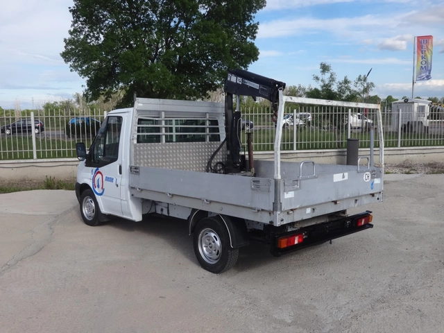 Ford Transit БОРДОВИ C KРАН#025# 1.75t/1.3m - автомобили, коли, обяви за нови и употребявани 9