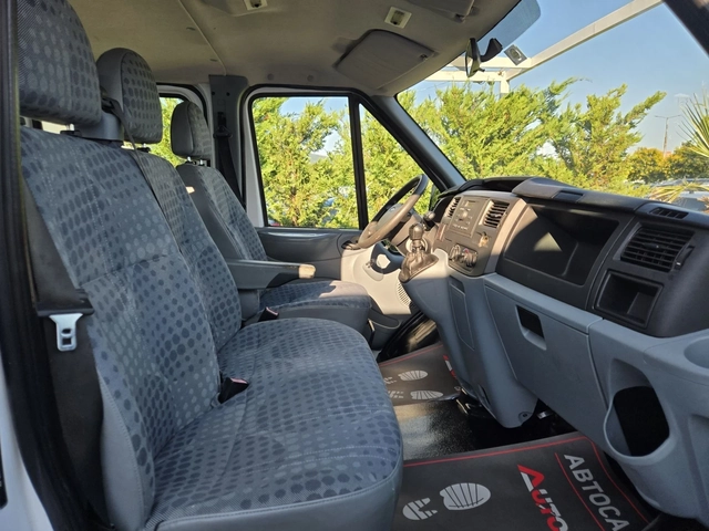 Ford Transit 2.4TD-116кс= КЛИМАТИК= ДЪЛГА БАЗА= 6МЕСТА - автомобили, коли, обяви за нови и употребявани 14