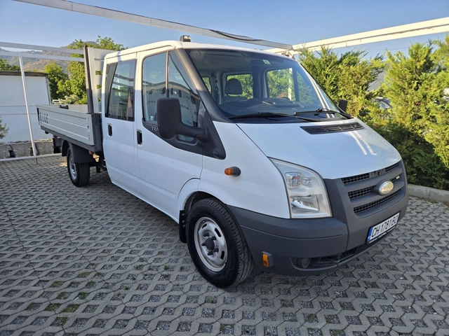 Ford Transit 2.4TD-116кс= КЛИМАТИК= ДЪЛГА БАЗА= 6МЕСТА - автомобили, коли, обяви за нови и употребявани 1