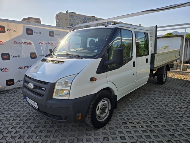 Ford Transit 2.4TD-116кс= КЛИМАТИК= ДЪЛГА БАЗА= 6МЕСТА - автомобили, коли, обяви за нови и употребявани 5