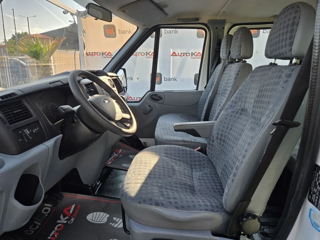 Ford Transit 2.4TD-116кс= КЛИМАТИК= ДЪЛГА БАЗА= 6МЕСТА - автомобили, коли, обяви за нови и употребявани 6
