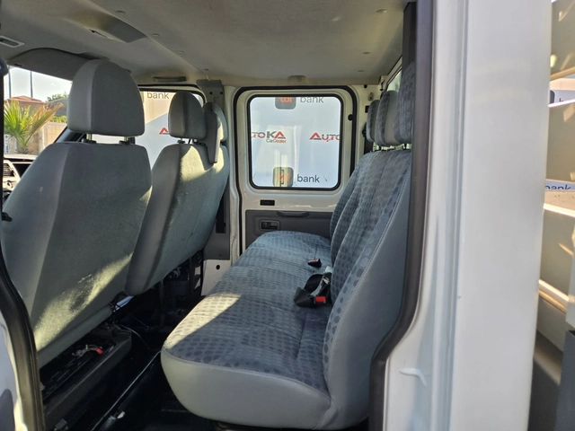 Ford Transit 2.4TD-116кс= КЛИМАТИК= ДЪЛГА БАЗА= 6МЕСТА - автомобили, коли, обяви за нови и употребявани 8