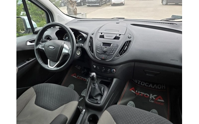 Ford Transit Courier-1.5D-95кс= ПЪТНИЧЕСКИ= EURO 6B - автомобили, коли, обяви за нови и употребявани 12