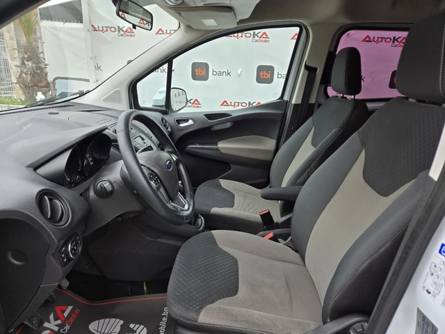 Ford Transit Courier-1.5D-95кс= ПЪТНИЧЕСКИ= EURO 6B - автомобили, коли, обяви за нови и употребявани 6