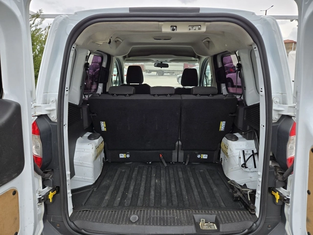 Ford Transit Courier-1.5D-95кс= ПЪТНИЧЕСКИ= EURO 6B - автомобили, коли, обяви за нови и употребявани 9