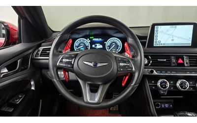 Genesis G70 3.3T SPORT PRESTIGE* HUD* КОЖА* НАВИ* ПАНО - автомобили, коли, обяви за нови и употребявани 10