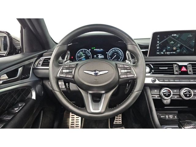 Genesis G70 3.3T SPORT PRESTIGE* HUD* КОЖА* НАВИ* ПАНО - автомобили, коли, обяви за нови и употребявани 9