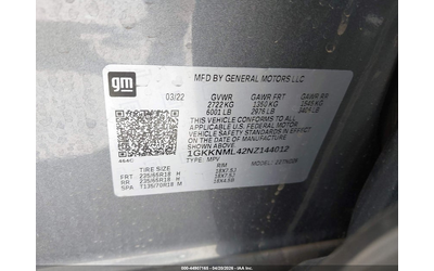 Gmc Acadia 2.0L I-4 DI, DOHC, VVT, TURBO, 228HP Front Wheel Drive - автомобили, коли, обяви за нови и употребявани 8