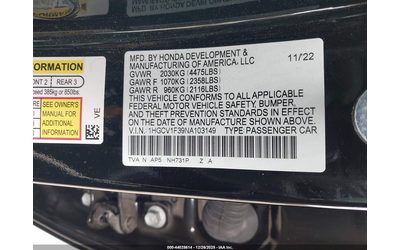 Honda Accord 1.5L I-4 DI, DOHC, VVT, TURBO, 192HP Front Wheel Drive - автомобили, коли, обяви за нови и употребявани 8