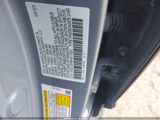 Honda ACCORD HYBRID 2.0L I-4 DI, DOHC, VVT, 146HP Front Wheel Drive - автомобили, коли, обяви за нови и употребявани 8