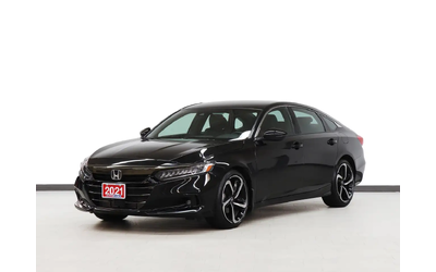 Honda Accord SPORT | Sunroof | Leather | BSM | CarPlay Front Wheel Drive - автомобили, коли, обяви за нови и употребявани 6