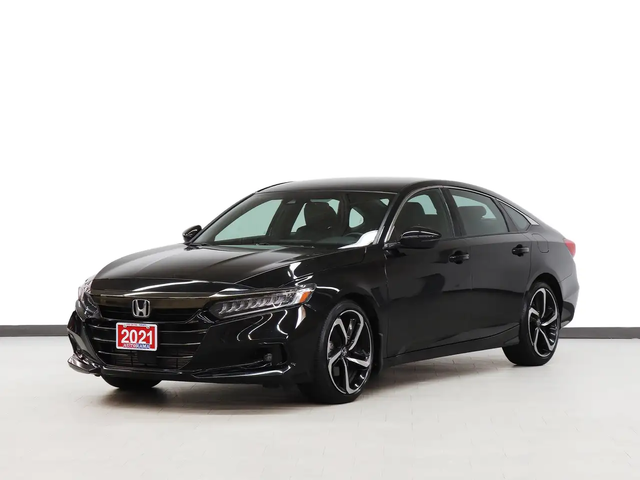 Honda Accord SPORT | Sunroof | Leather | BSM | CarPlay Front Wheel Drive - автомобили, коли, обяви за нови и употребявани 6