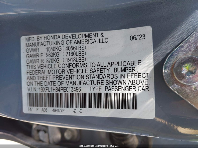 Honda Civic 1.5L I-4 DI, DOHC, VVT, TURBO, 180HP Front Wheel Drive - автомобили, коли, обяви за нови и употребявани 8