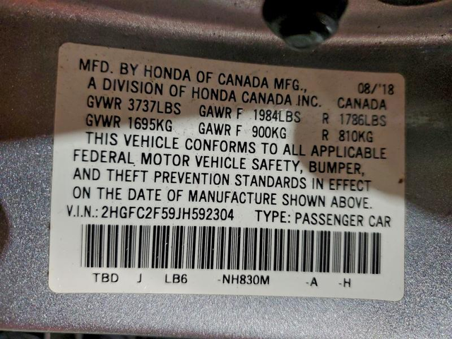 Honda Civic 2.0L 4 Front-wheel Drive - автомобили, коли, обяви за нови и употребявани 13