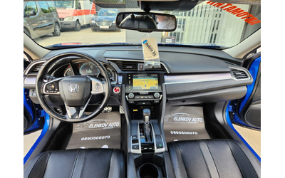 Honda Civic 1.5T-182К.С EURO 6b-АВТОМАТИК-НАВИГАЦИЯ-ШВЕЙЦАРИЯ - автомобили, коли, обяви за нови и употребявани 10