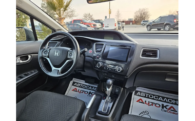 Honda Civic 1.8i-141кс= АВТОМАТ= FACELIFT= ШИБЕДАХ= КАМЕРА - автомобили, коли, обяви за нови и употребявани 12