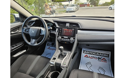 Honda Civic 2.0vtec-160kc= 79.000km= 6ck= SPORT LINE= FACELIFT - автомобили, коли, обяви за нови и употребявани 12