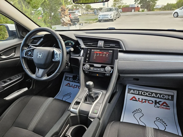 Honda Civic 2.0vtec-160kc= 79.000km= 6ck= SPORT LINE= FACELIFT - автомобили, коли, обяви за нови и употребявани 12