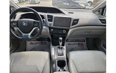 Honda Civic 1.8i-141кс= АВТОМАТ= НАВИ= ПОДГРЕВ - автомобили, коли, обяви за нови и употребявани 11
