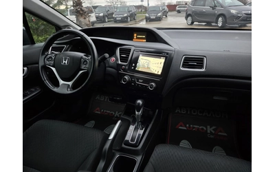 Honda Civic 1.8i-141кс= АВТОМАТ= FACE= 2XCAMERA= KEYLESS - автомобили, коли, обяви за нови и употребявани 12