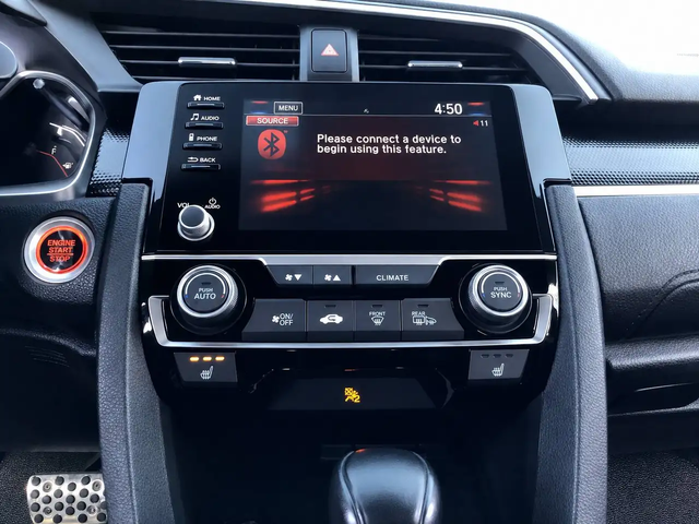 Honda Civic Sport Sedan | Sunroof | SafetyTech | CarPlay | FWD Front Wheel Drive - автомобили, коли, обяви за нови и употребявани 8