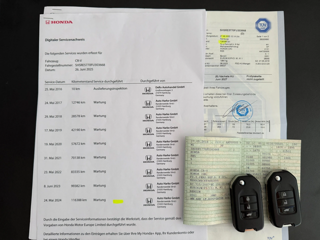 Honda Cr-v 2.0i* СЕРВИЗНА КНИЖКА С ПЪЛНА ИСТОРИЯ В ХОНДА - автомобили, коли, обяви за нови и употребявани 15
