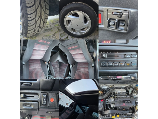 Honda Crx 1.6i-131кс= 126.000КМ= КЛИМАТИК= ЕЛ.ПАКЕТ= ШИБЕДАХ - автомобили, коли, обяви за нови и употребявани 16