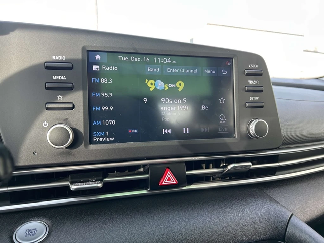 Hyundai Elantra * Blue * CARFAX * ЦЕНА ДО БГ - автомобили, коли, обяви за нови и употребявани 11