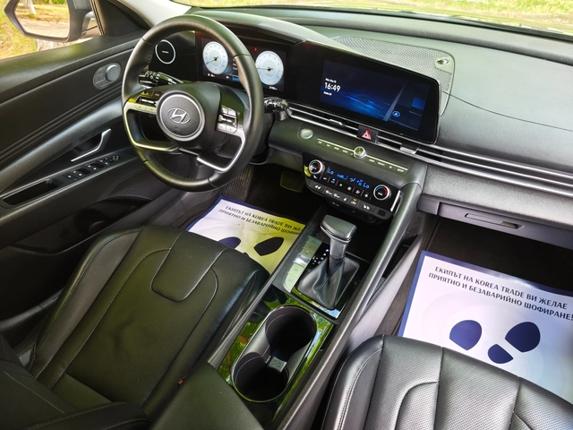 Hyundai Elantra 1.6 MPI - ГАЗ/БЕНЗИН - автомобили, коли, обяви за нови и употребявани 13