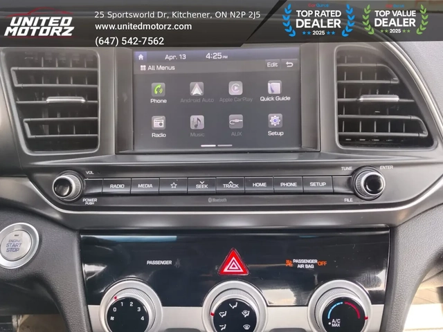 Hyundai Elantra Limited* * * SAFETY CERTIFIED* * * ONE OWNER* * * - автомобили, коли, обяви за нови и употребявани 14
