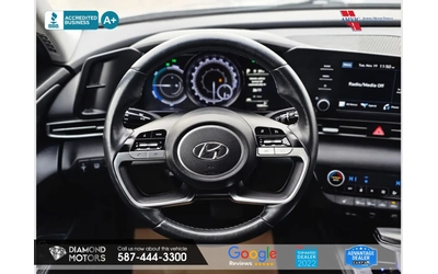 Hyundai Elantra Blue Hybrid Grey - автомобили, коли, обяви за нови и употребявани 14