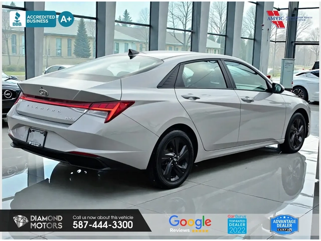 Hyundai Elantra Blue Hybrid Grey - автомобили, коли, обяви за нови и употребявани 4