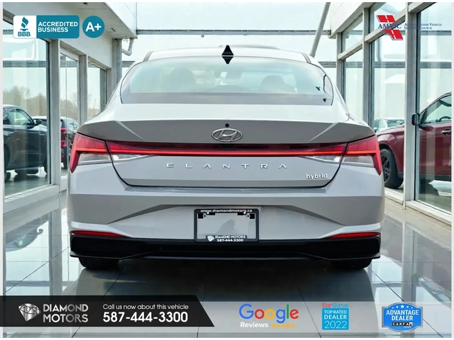 Hyundai Elantra Blue Hybrid Grey - автомобили, коли, обяви за нови и употребявани 5